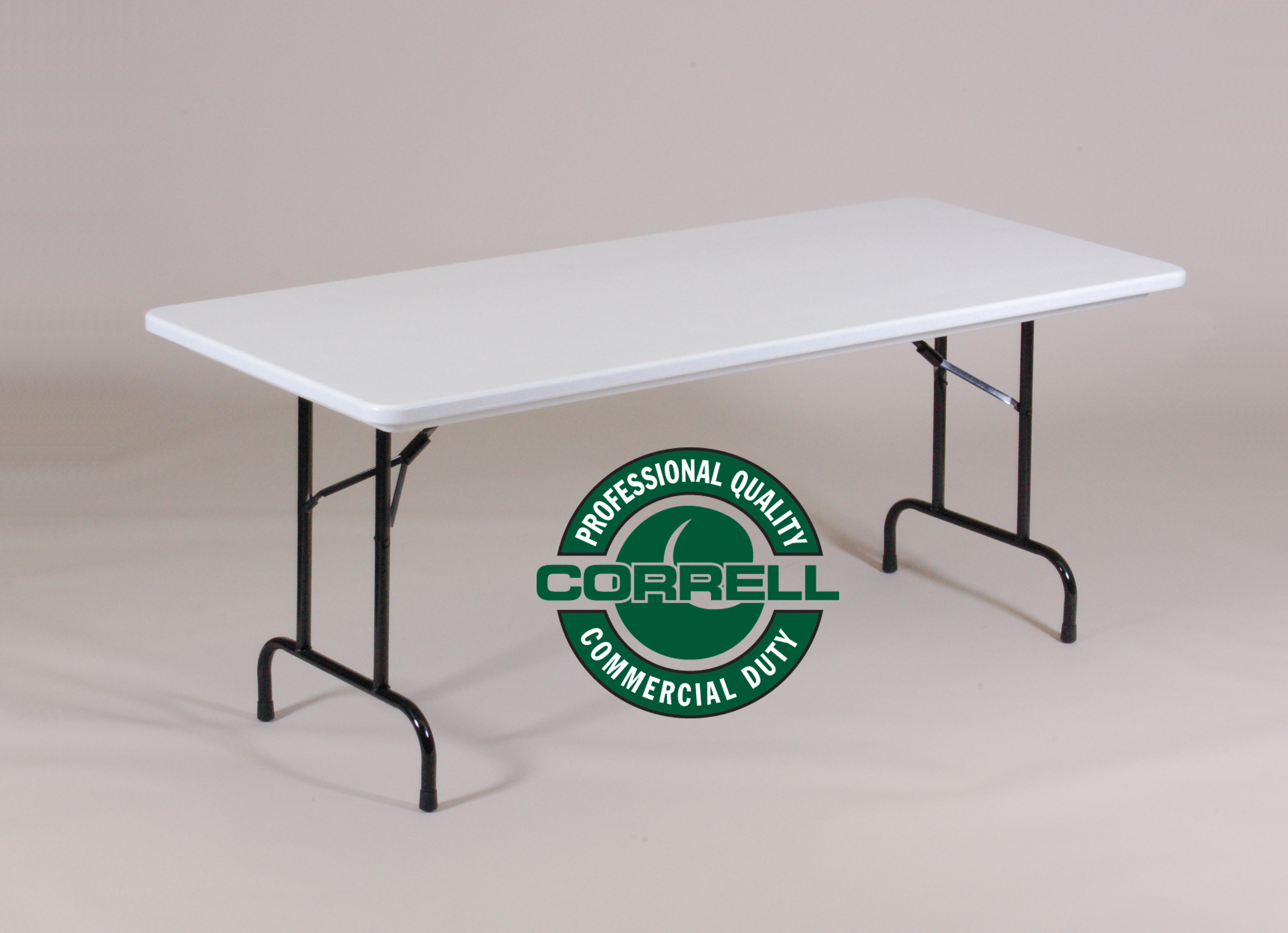 R-Series Blow-Molded 29" Fixed Height Folding Table 